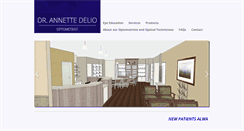 Desktop Screenshot of drannettedelio.com